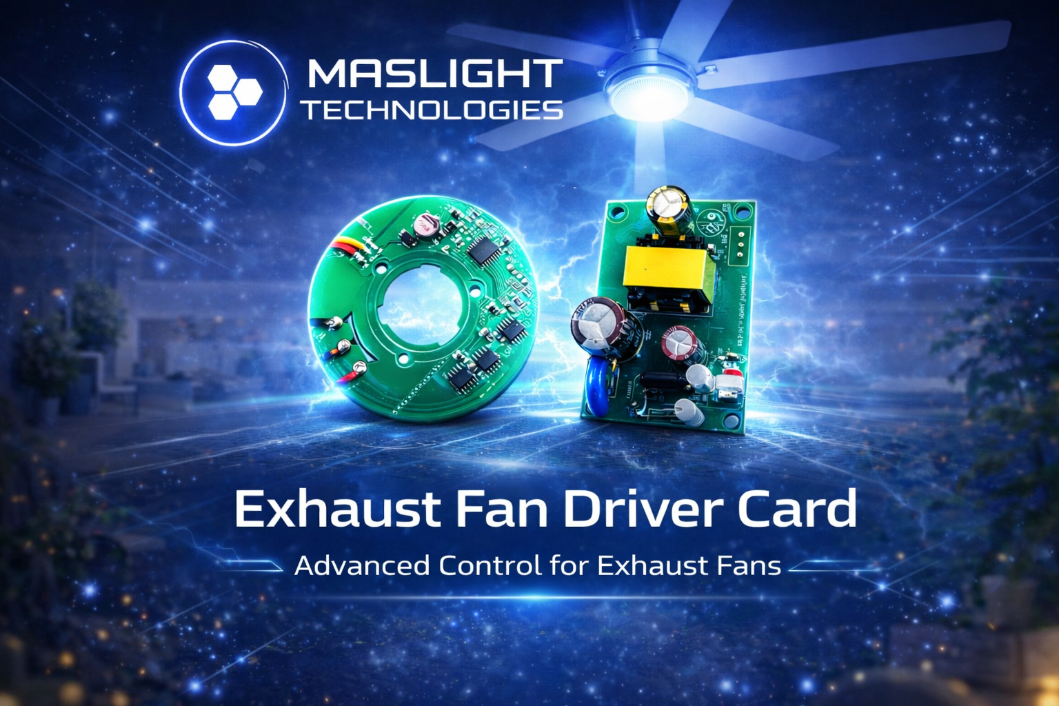 BLDC Exhaust Fan Driver Card